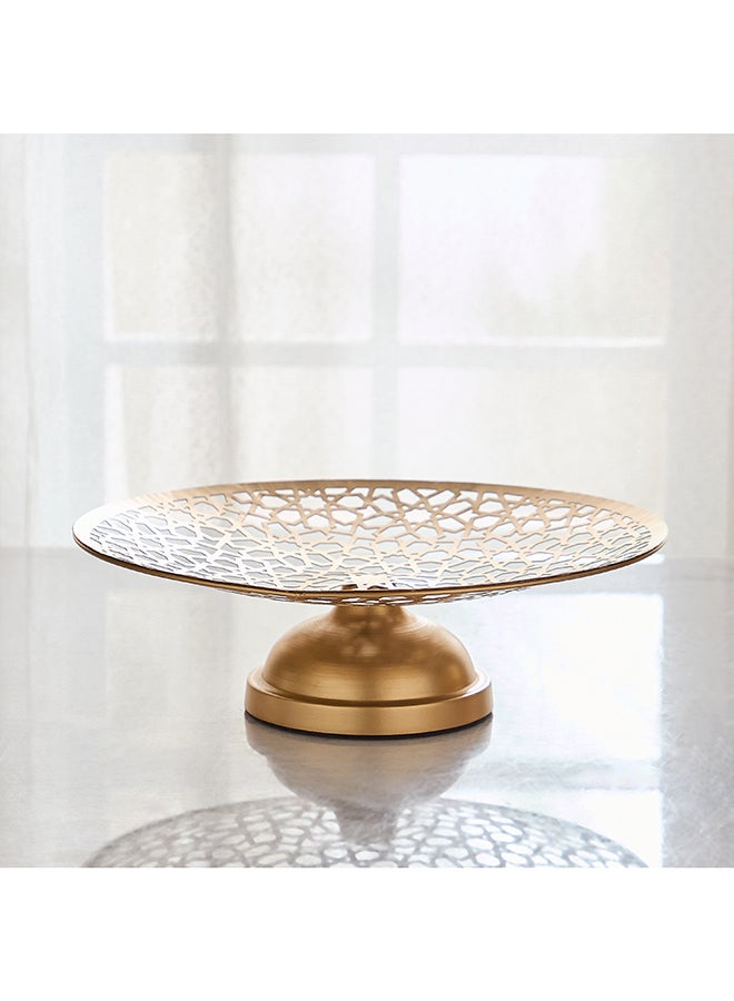 Home Box Aurum Decorative Cutwork Tray for Home - Image 1